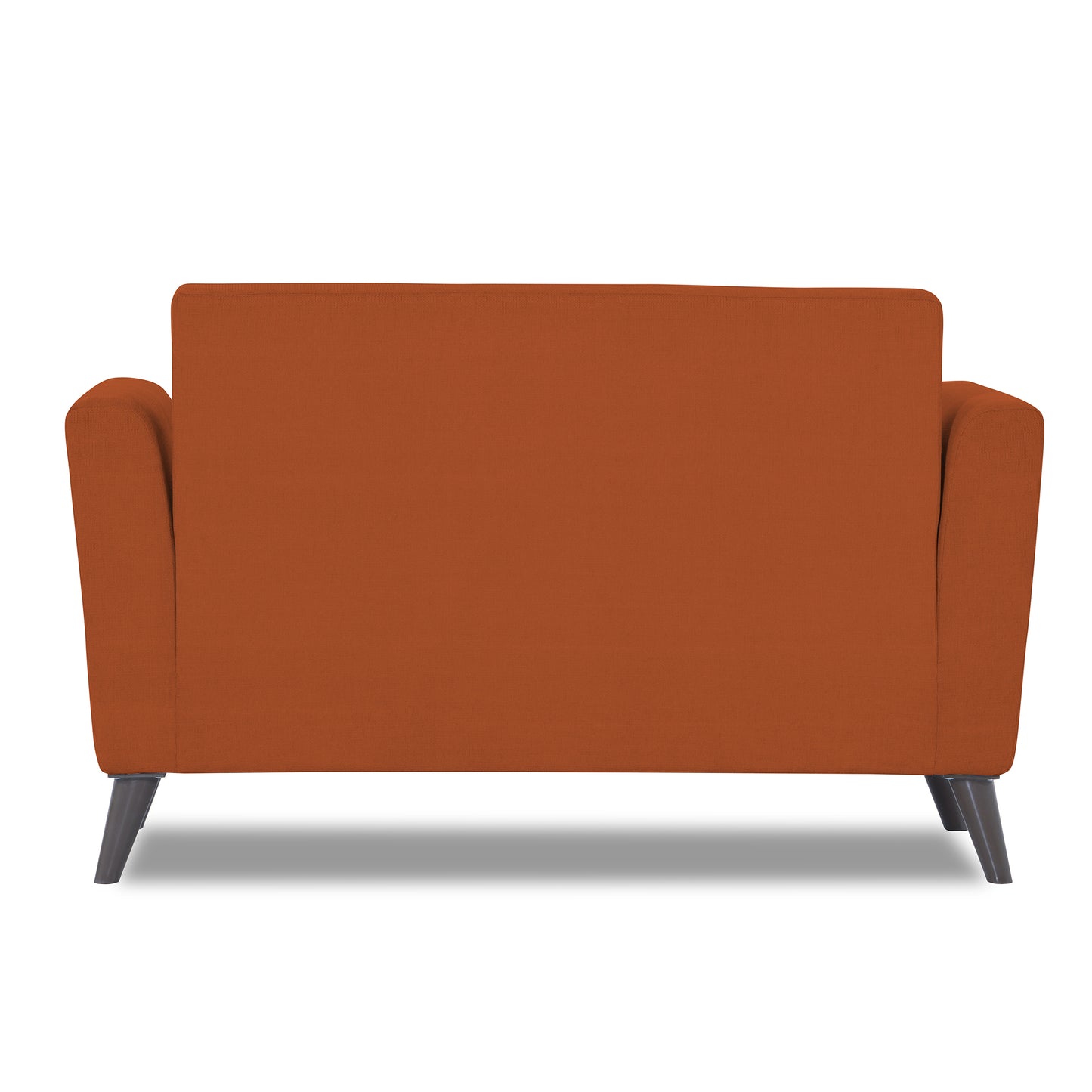 Adorn India Dannis 2 Seater Sofa (Rust) (3 Year Warranty)