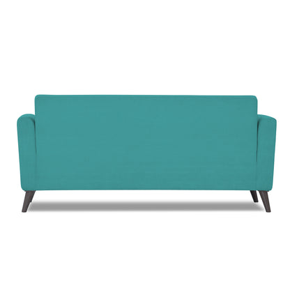 Adorn India Daniel 3 Seater Sofa (Aqua Blue) (3 Year Warranty)