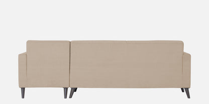 Adorn India Chilly L Shape 6 Seater Sofa Set RHS (Beige) (3 Year Warranty)