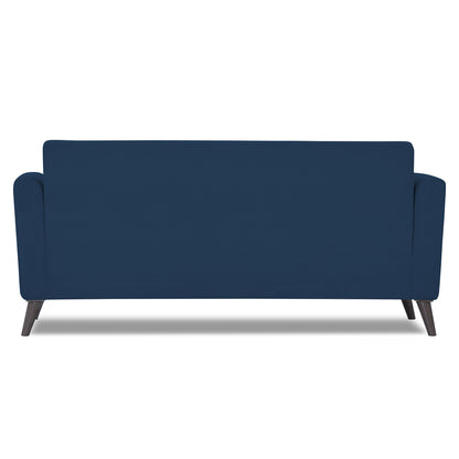 Adorn India Dannis 3 Seater Sofa (Blue) (3 Year Warranty)