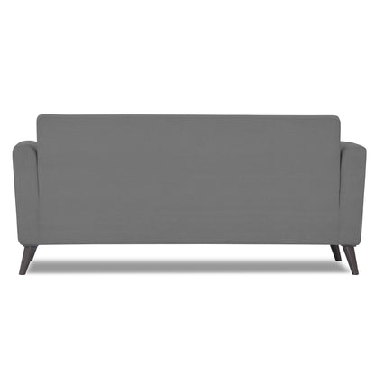 Adorn India Dannis 3 Seater Sofa (Grey) (3 Year Warranty)