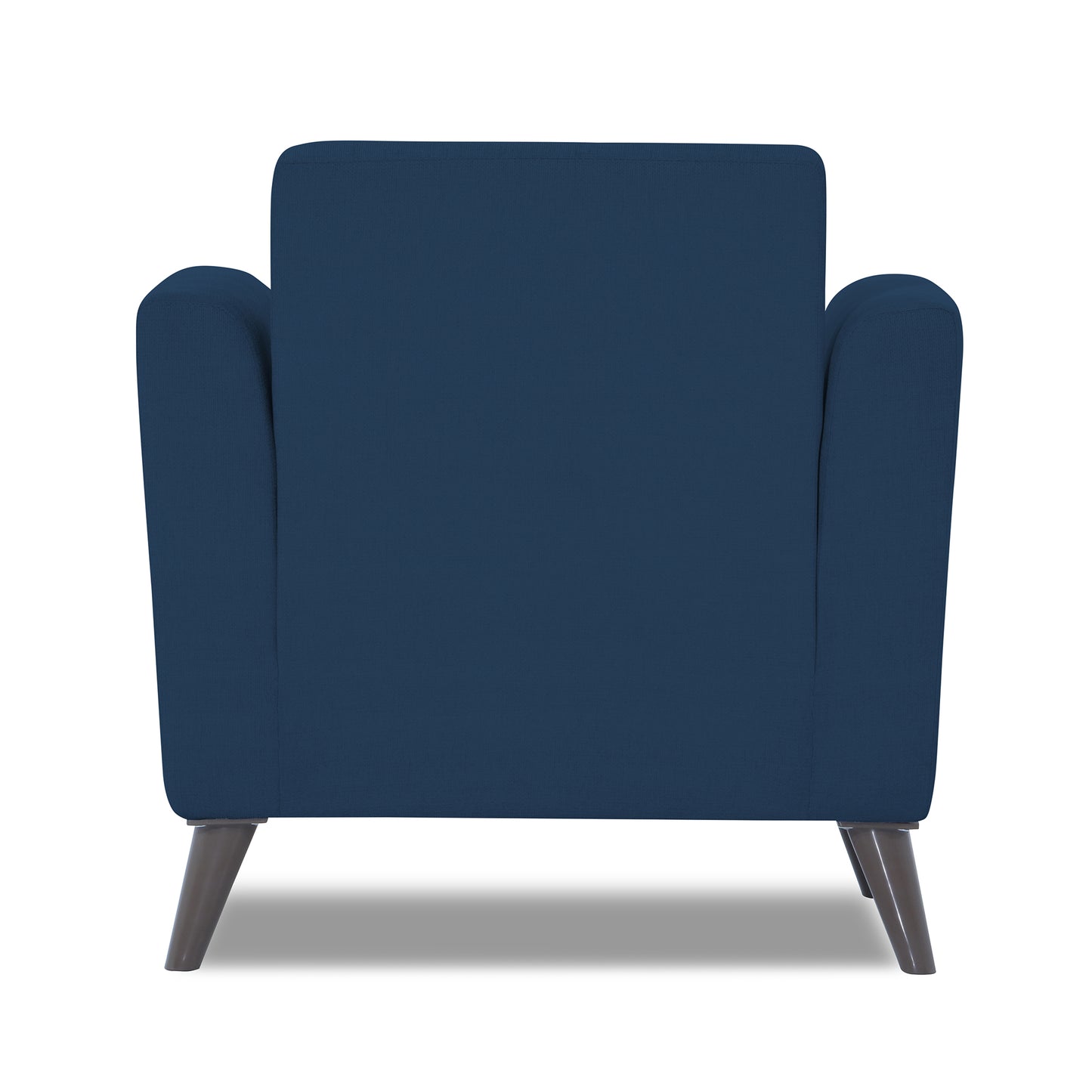 Adorn India Dannis 1 Seater Sofa (Blue) (3 Year Warranty)