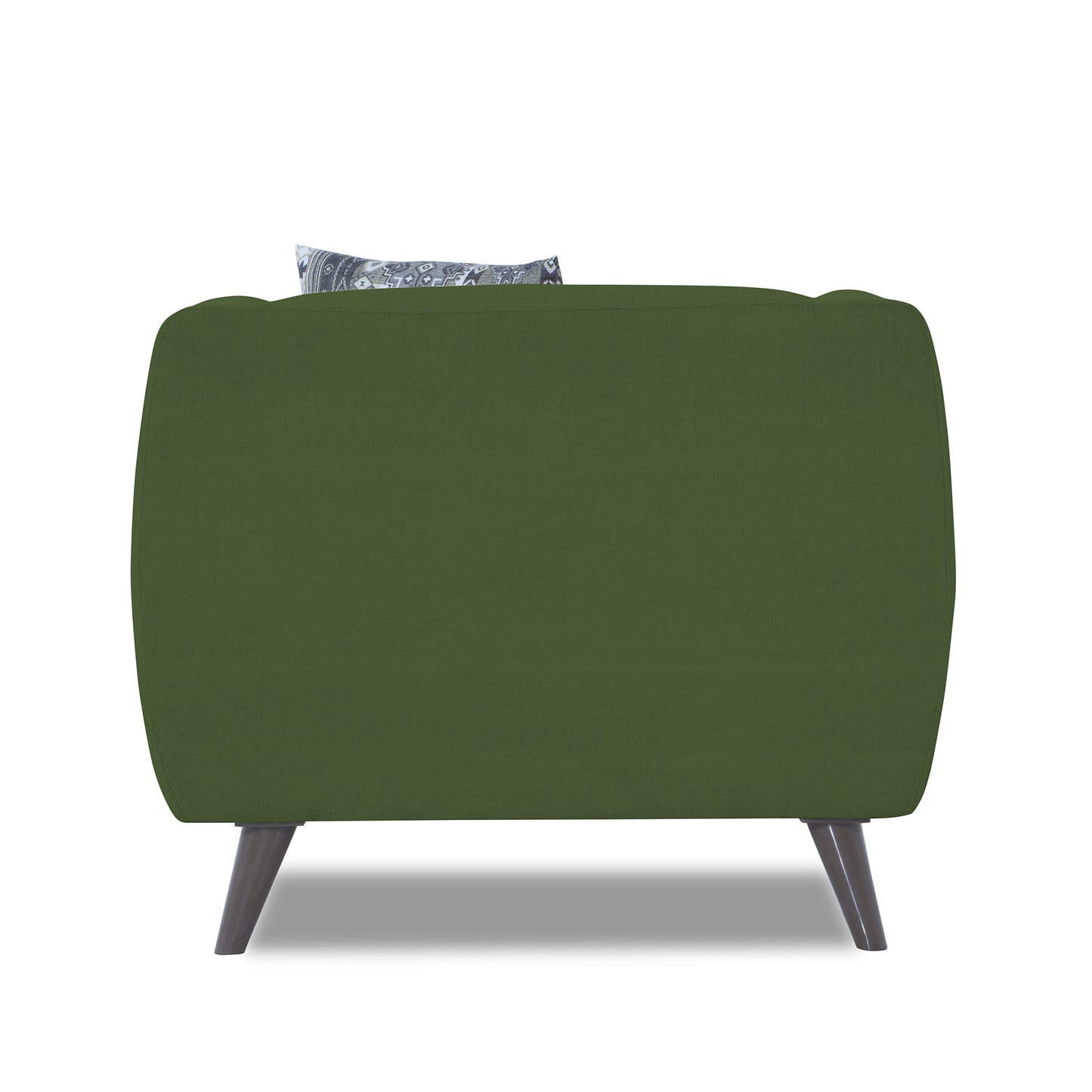 Adorn India Mason 1 Seater Sofa (Aqua Blue)
