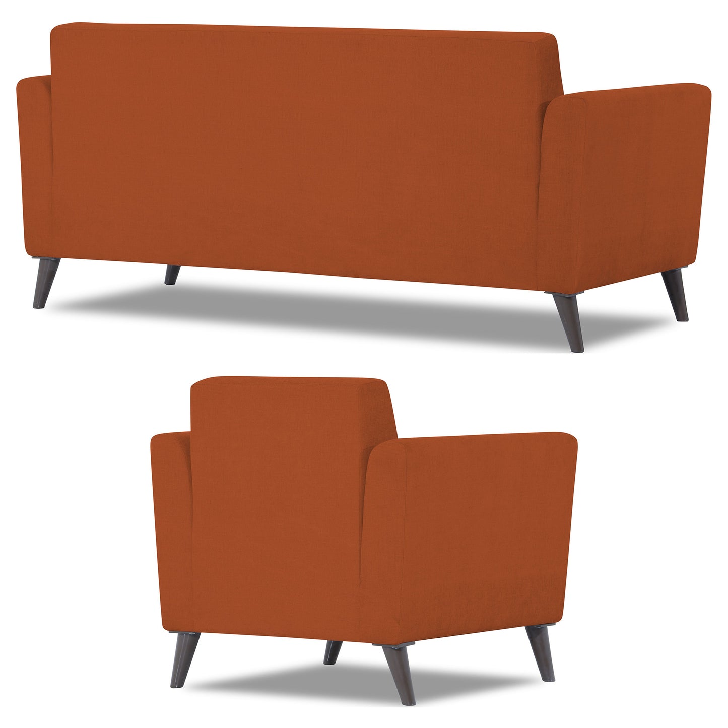 Adorn India Dannis 3+1+1 5 Seater Sofa Set