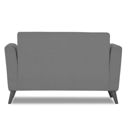 Adorn India Dannis 2 Seater Sofa (Grey) (3 Year Warranty)