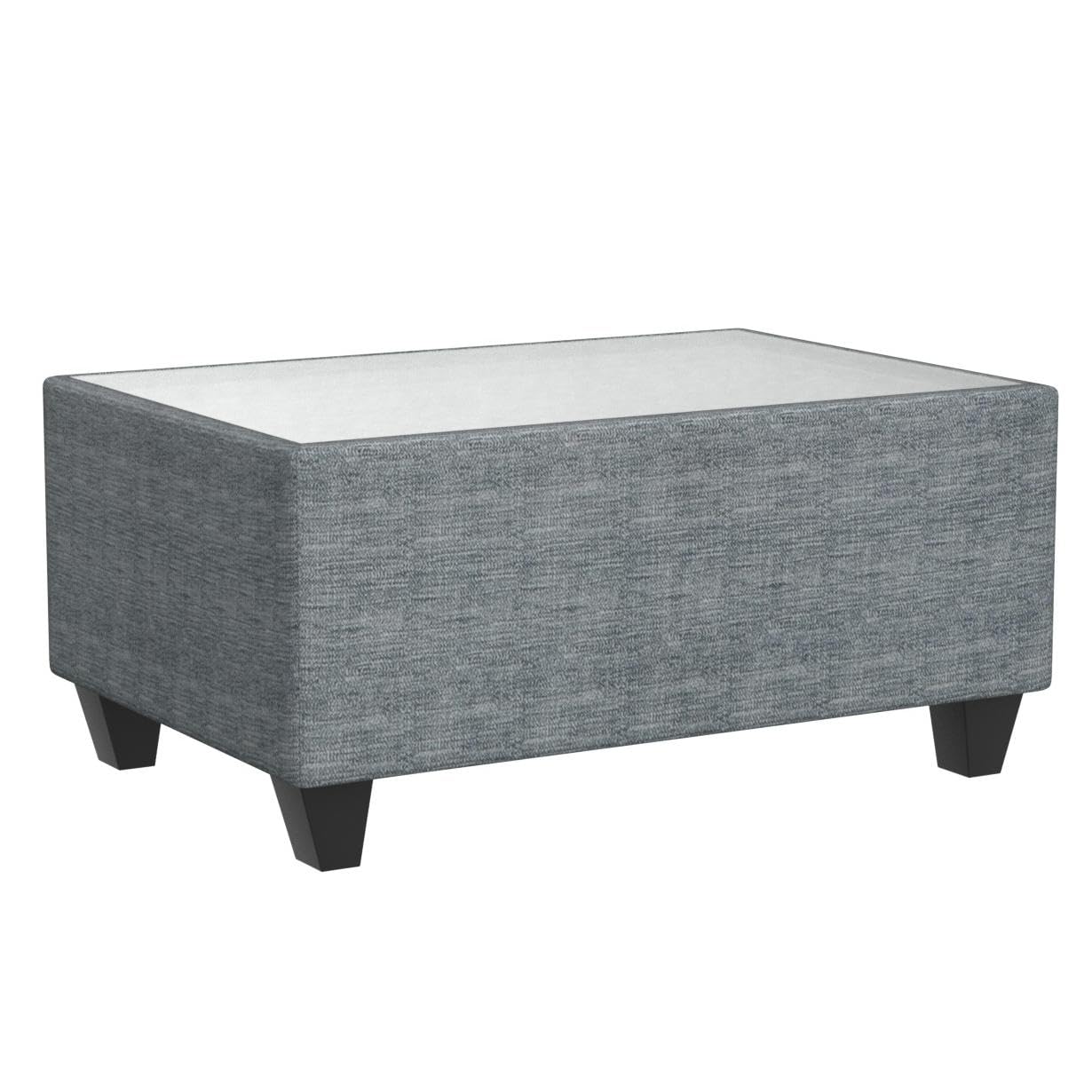 Adorn India Bricks (3 Years Warranty) Centre Table (Grey) Modern