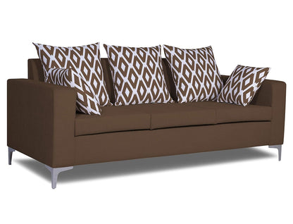 Adorn India Anigma Modular Sofa Set (Brown)