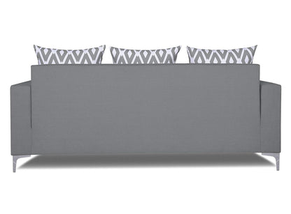 Adorn India Anigma 3 Seater Sofa (Grey)