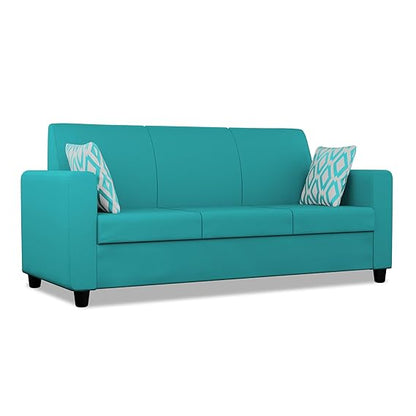 Adorn India Monteno 3-1-1 5 Seater Sofa Set (Aqua Blue) (3 Year Warranty)