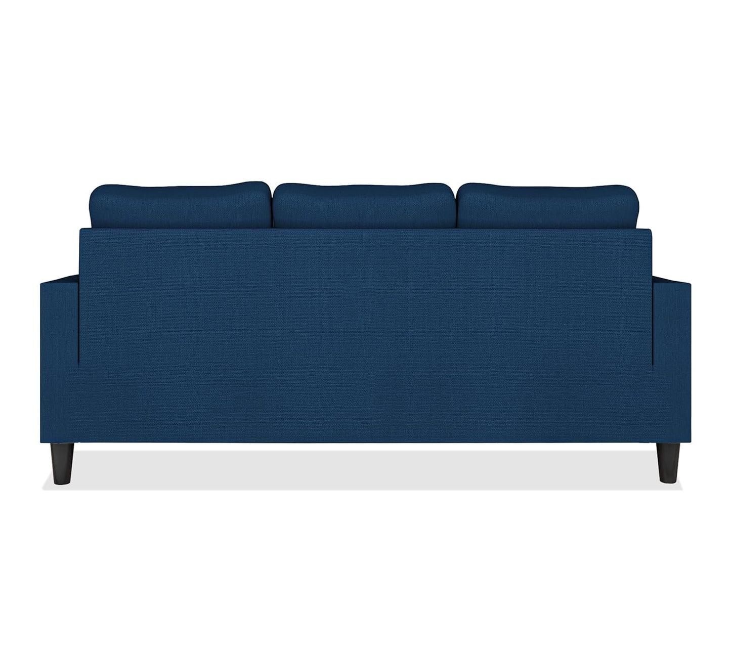Adorn India Chandler Decent 3 Seater Sofa (Blue) (3 Year Warranty)