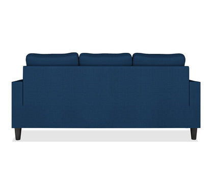 Adorn India Chandler Decent 3 Seater Sofa (Blue) (3 Year Warranty)