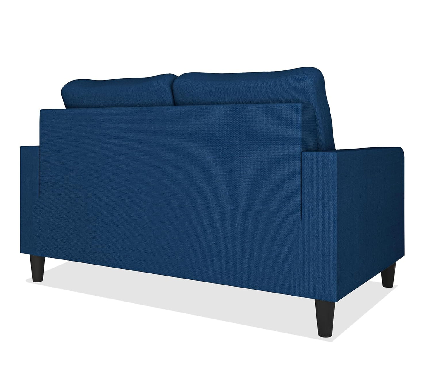 Adorn India Chandler Decent 2 Seater Sofa (Blue) (3 Year Warranty)