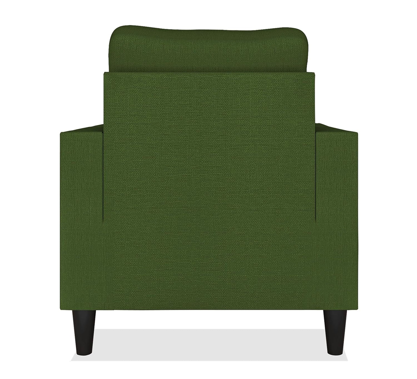Adorn India Chandler Decent 1 Seater Sofa (Green) (3 Year Warranty)