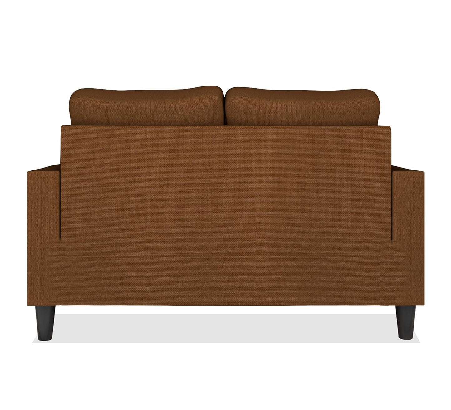 Adorn India Chandler Decent 2 Seater Sofa (Brown) (3 Year Warranty)