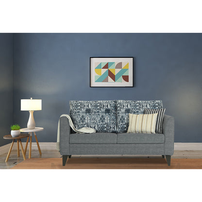 Adorn India Sheldon Crafty 2 Seater Sofa (Grey)