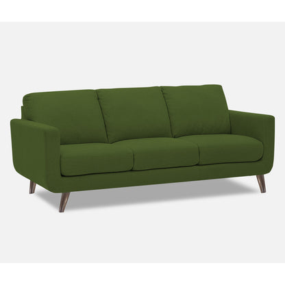 Adorn India Damian 3+2+1 6 Seater Sofa Set (Green) (3 Year Warranty)