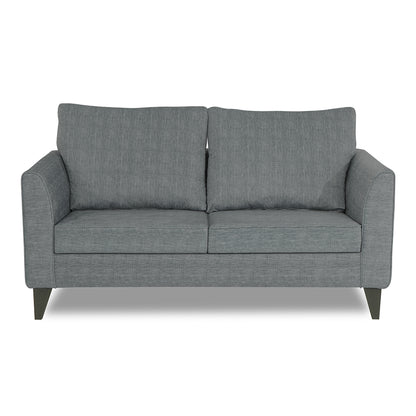 Adorn India Enzo Decent (3 Years Warranty) 2 Seater Sofa (Grey) Modern