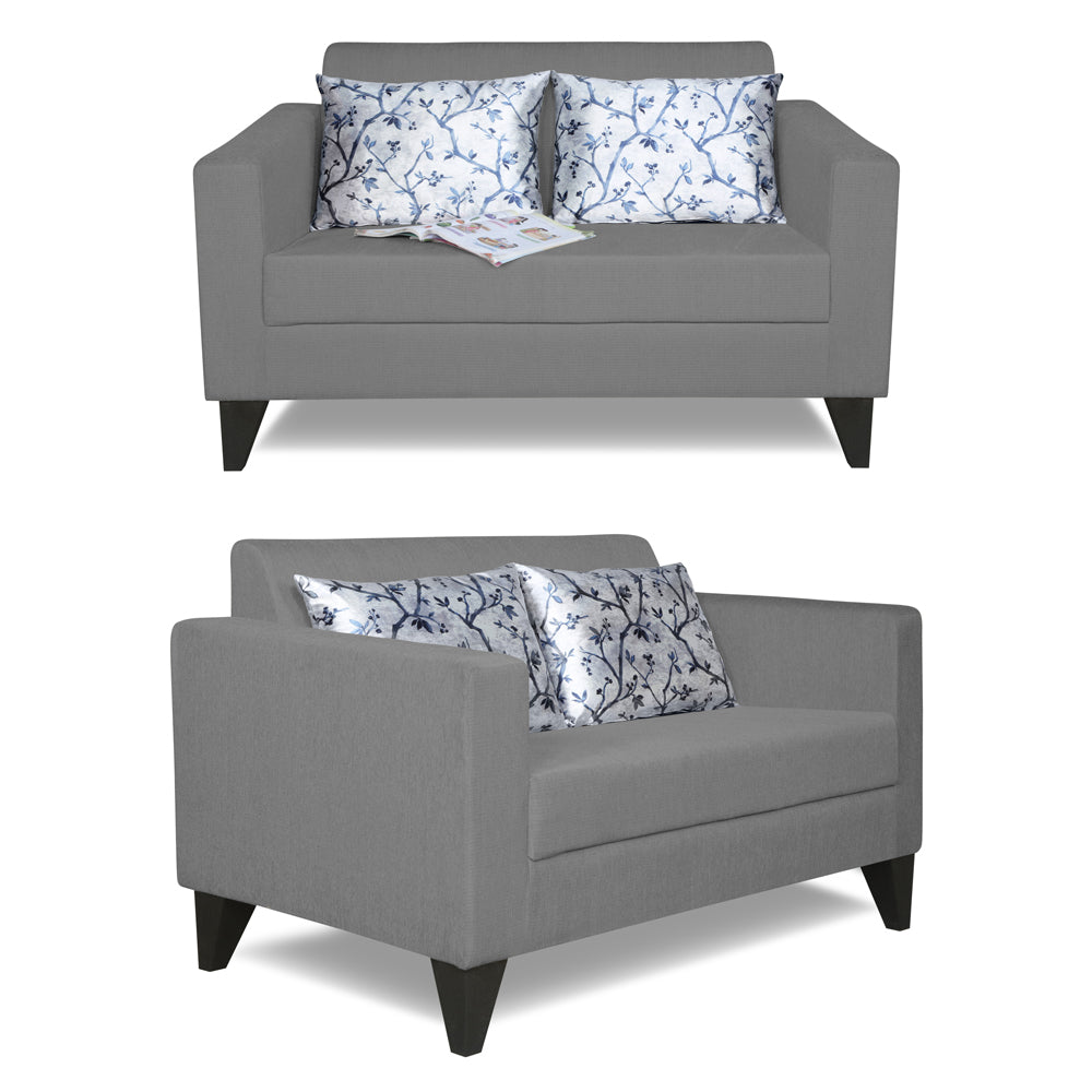 Adorn India Bladen 2 Seater Sofa (Grey)
