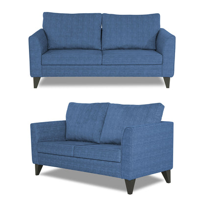 Adorn India Enzo Decent 3+2+1 6 Seater Sofa Set with Centre Table (Blue)