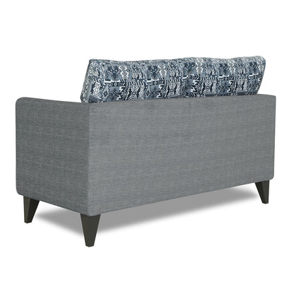 Adorn India Sheldon Crafty 2 Seater Sofa (Grey)