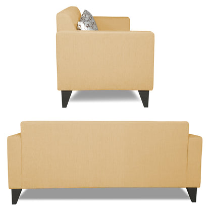 Adorn India Bladen 3-2 Five Seater Sofa Set (Beige)