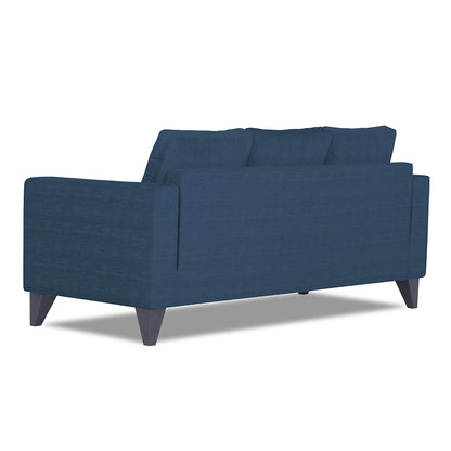 Adorn India Hallton Tufted 3 Seater Sofa (Blue) (3 Year Warranty)