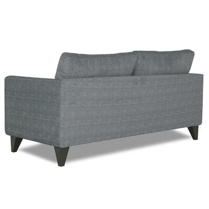 Adorn India Enzo Decent 3 Seater Sofa (Grey)