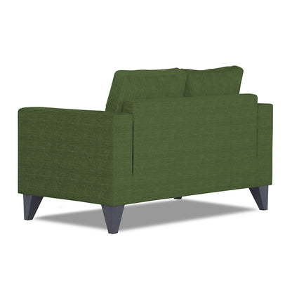 Adorn India Hallton Tufted 2 Seater Sofa (Green) (3 Year Warranty)
