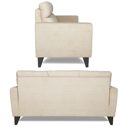 Adorn India Cardello 3-1-1 Five Seater Sofa Set(Beige) (3 Year Warranty)