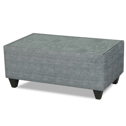 Adorn India Sheldon Craftys 3+2 5 Seater Sofa Set with Centre Table (Grey)