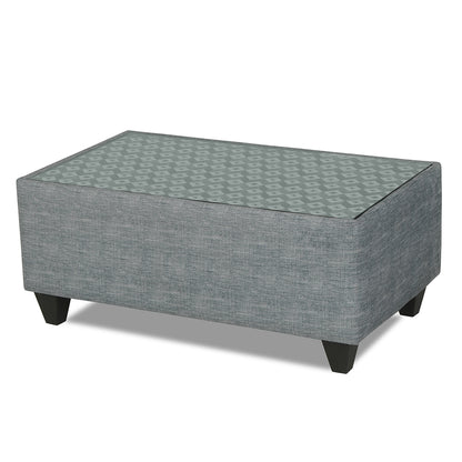 Adorn India Tornado Bricks 3+2 5 Seater Sofa Set with Centre Table (Grey)