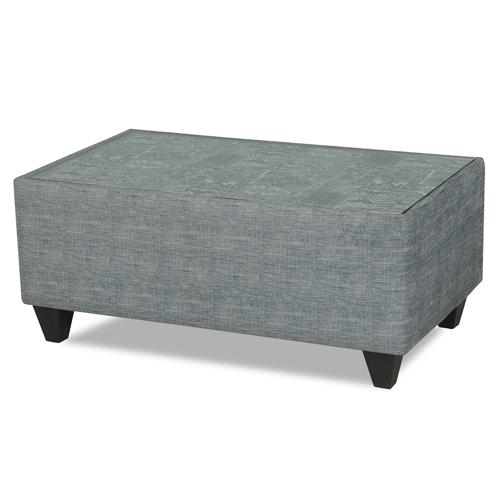 Adorn India Sheldon Crafty 3+2+1 6 Seater Sofa Set with Centre Table (Grey)