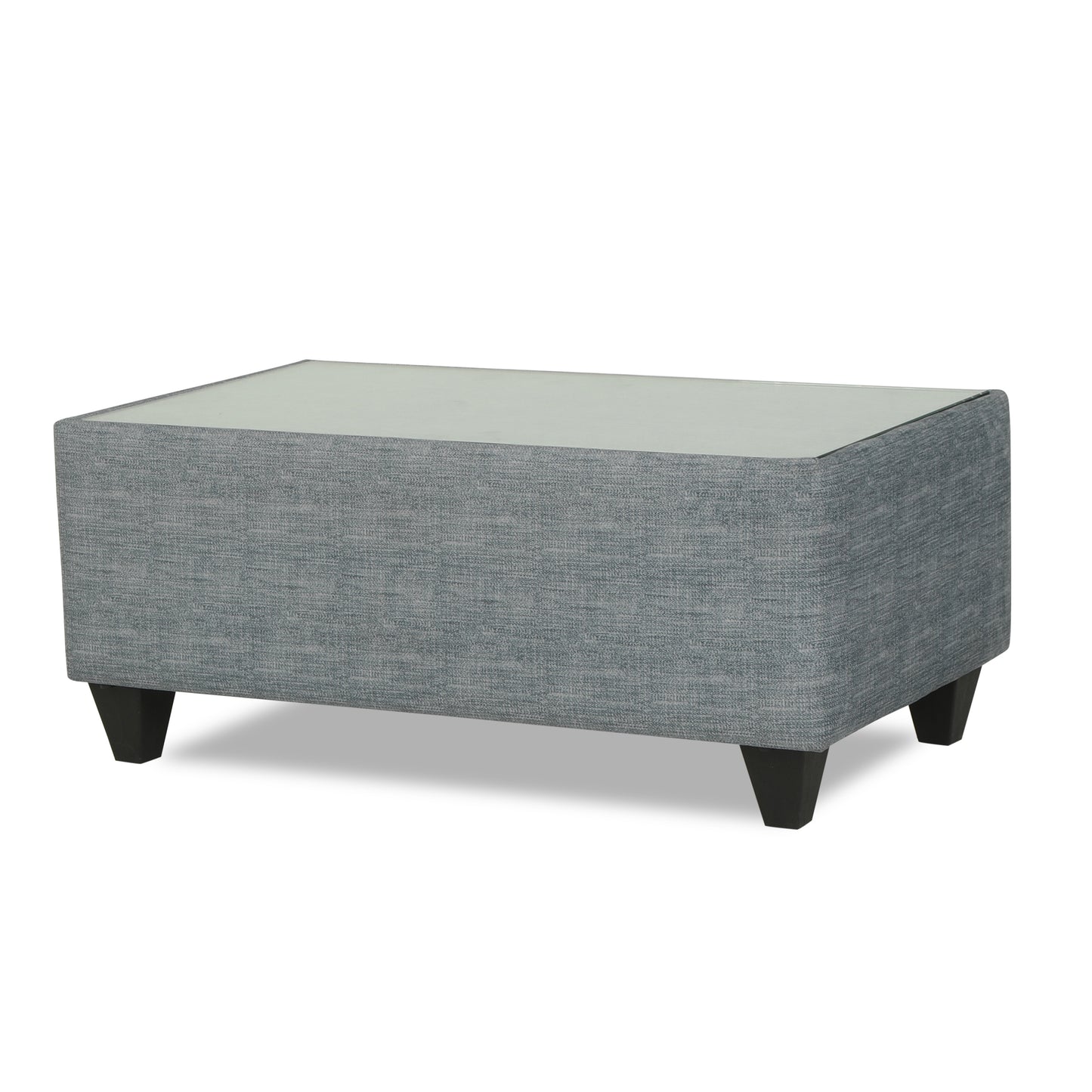 Adorn India Enzo Decent 3+2 5 Seater Sofa Set with Centre Table (Grey)