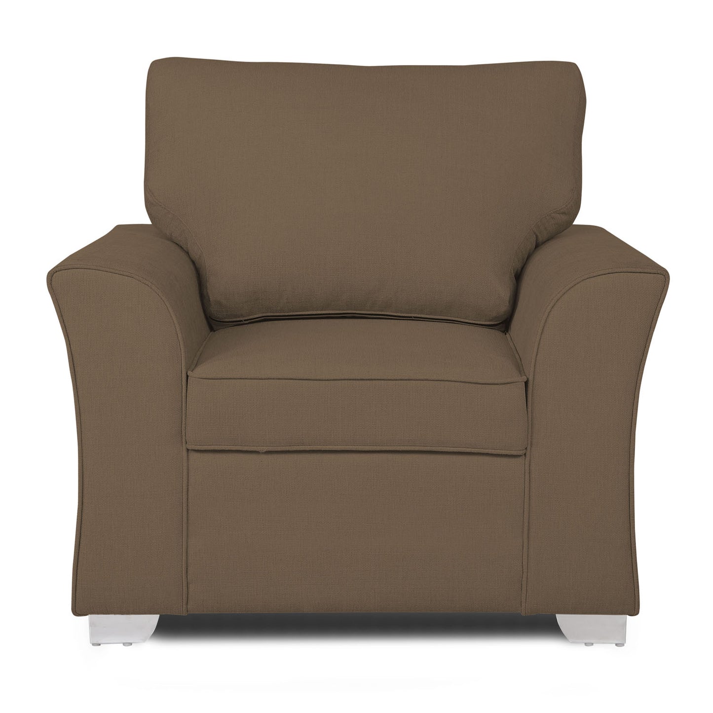 Adorn India Alexia 3+1+1 Sofa Set(Camel)