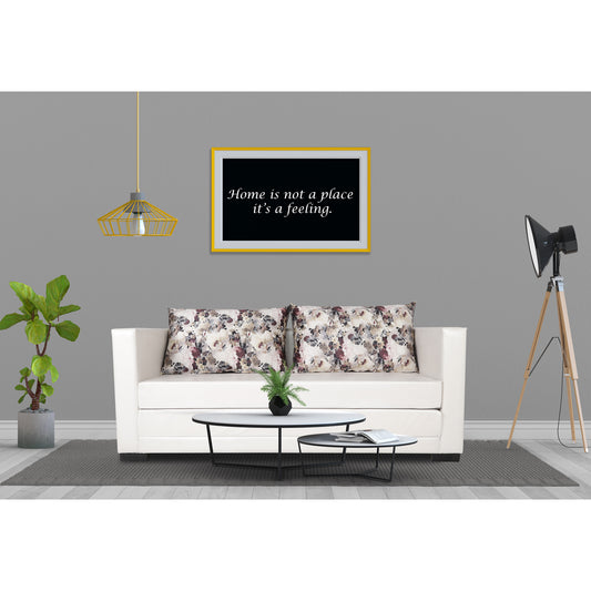 Adorn India Straight line Leathertte 3 Seater Sofa Cum Bed (White)