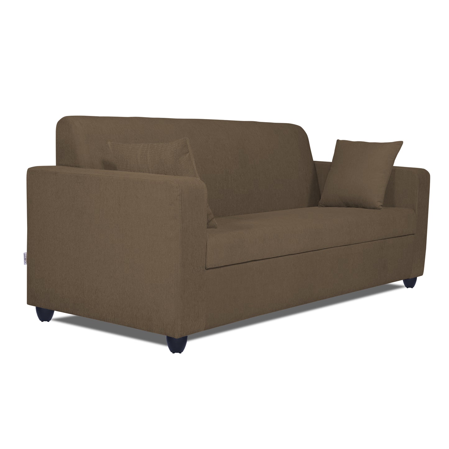 Adorn India Rio Decent 3-1-1 5 Seater Sofa Set (Brown) (3 Year Warranty)