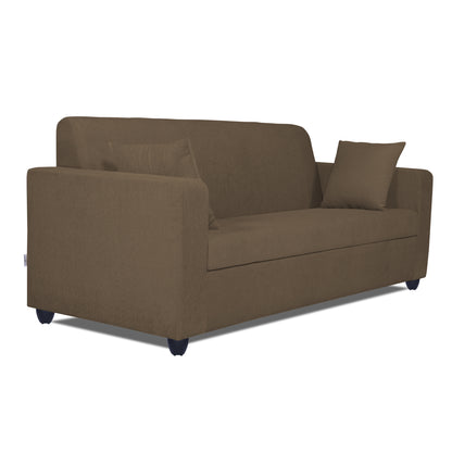 Adorn India Rio Decent 3-1-1 5 Seater Sofa Set (Brown) (3 Year Warranty)