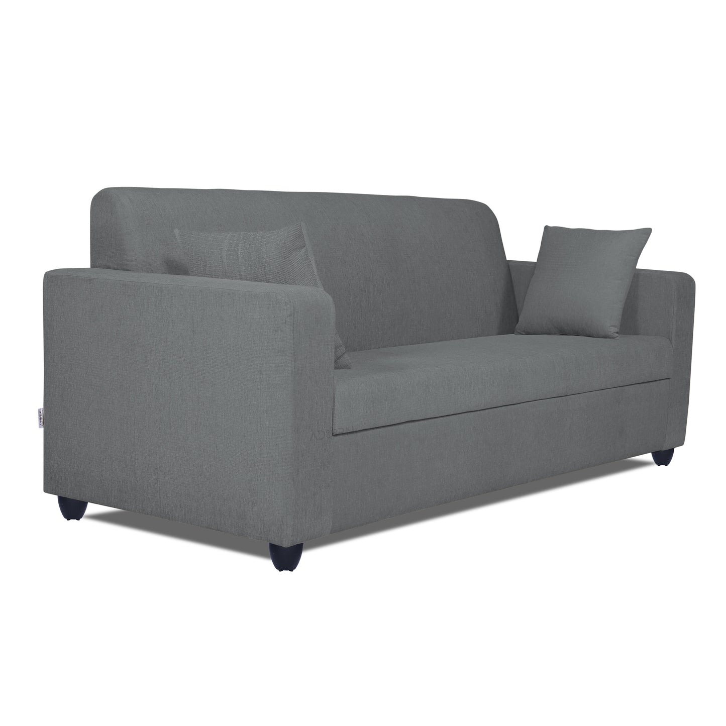 Adorn India Rio Decent 3-1-1 5 Seater Sofa Set (Grey) (3 Year Warranty)
