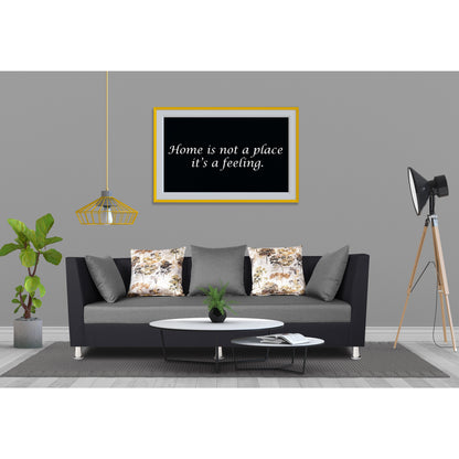 Adorn India Exclusive Two Tone Alica Three Seater Sofa (Light Grey & Black), Wood, Foam