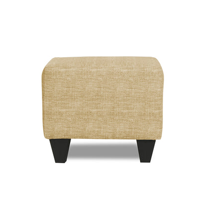 Adorn India Decent 5 Puffy Single Seater (Beige)