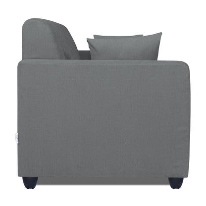 Adorn India Rio Decent 3 Seater Sofa(Grey) (3 Year Warranty)