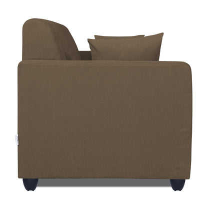 Adorn India Rio Decent 3 Seater Sofa(Brown) (3 Year Warranty)