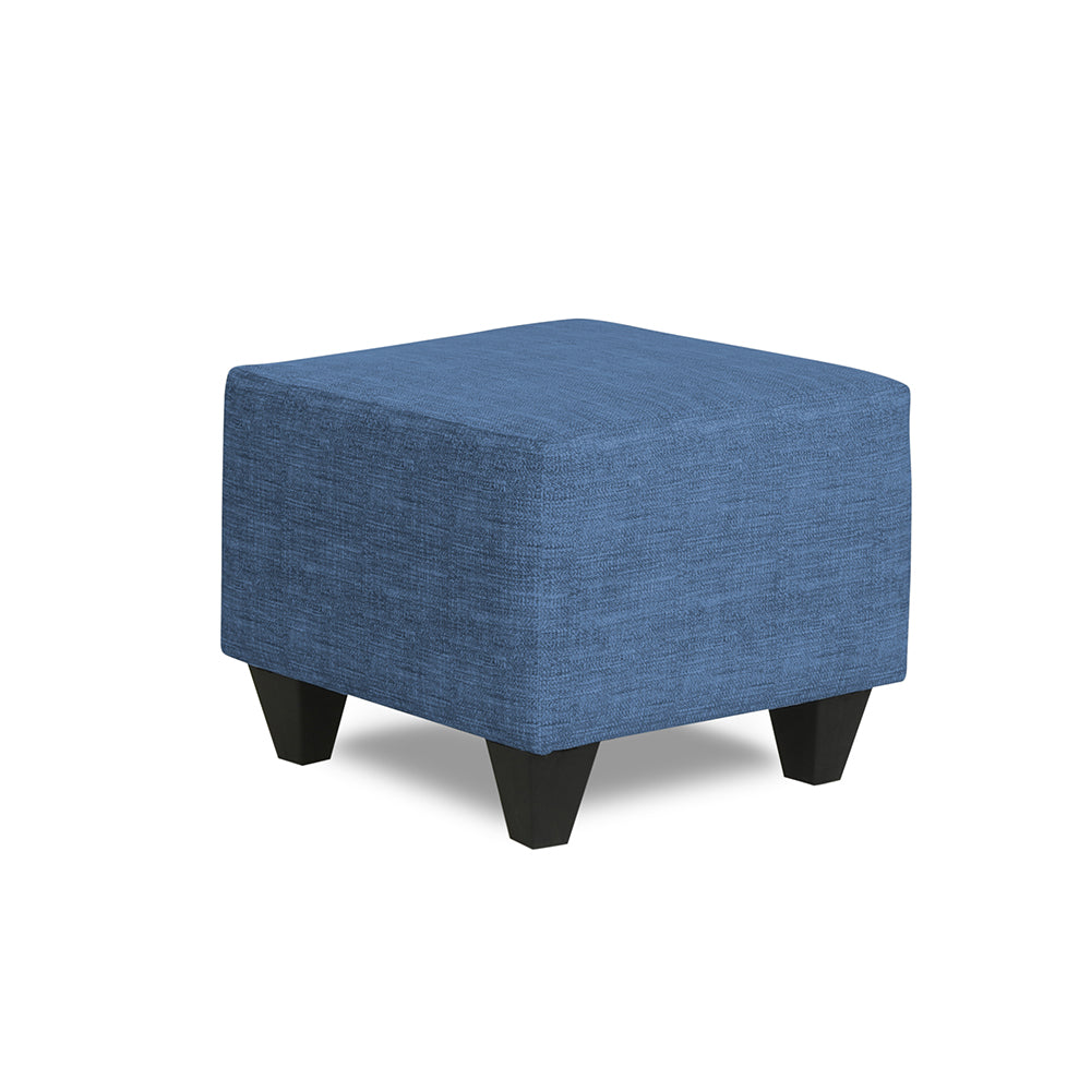 Adorn India Decent 5 Puffy Single Seater (Blue)