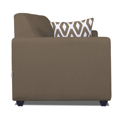Adorn India Monteno 3 Seater Sofa (Camel)