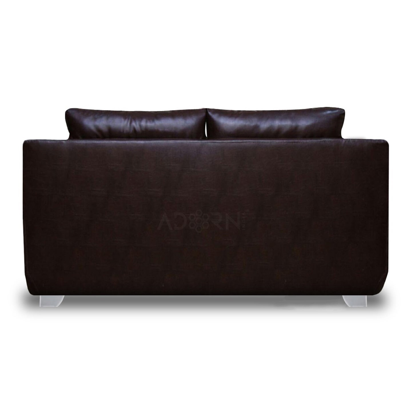 Adorn India Soleado Leatherette  Five Seater Sofa Set 3-2 (Brown)