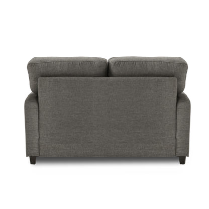 Adorn India Astor 3+2 5 Seater Sofa Set (Grey) (3 Year Warranty)