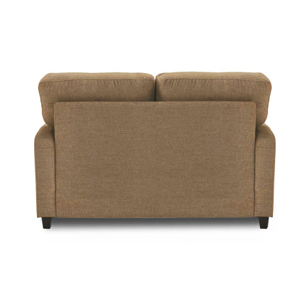 Adorn India Astor 3+2 5 Seater Sofa Set (Camel) (3 Year Warranty)